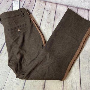 Seductive Mary Stripe Women's Trouser w/Suede Stripe